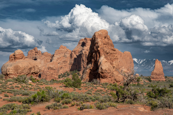 Storm Clouds over Arches National Park, Utah 2