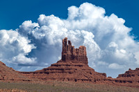 Storm over Monument Valley