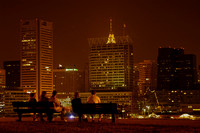 Baltimore Skyline at Night
