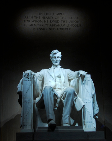 Lincoln Memorial at Night, Washington, D.C.