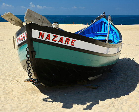 Fishing Boat, Nazaré, Portugal