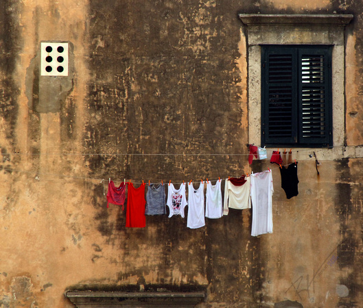 Laundry. Dubrovnik, Croatia
