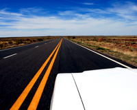Open Road, New Mexico, USA
