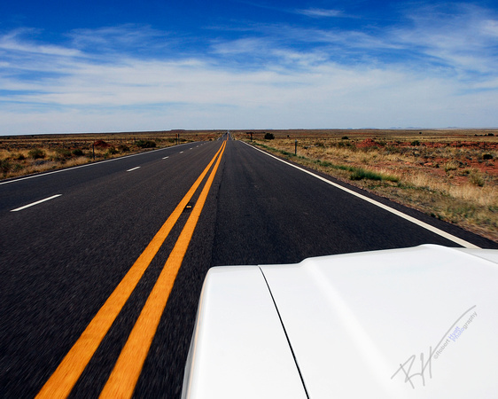 Open Road, New Mexico, USA